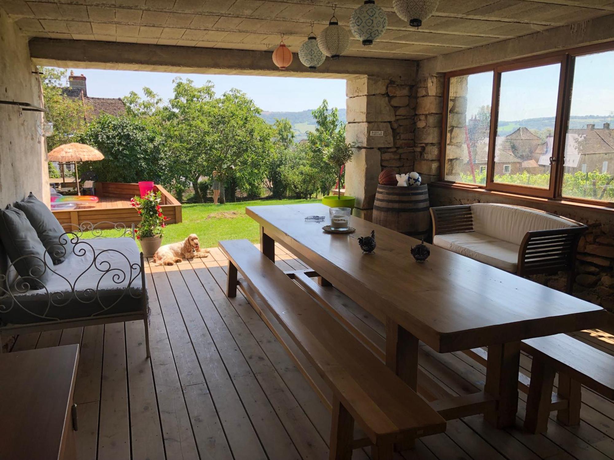 Вилла Chez Paul Saint-Mard-de-Vaux Экстерьер фото